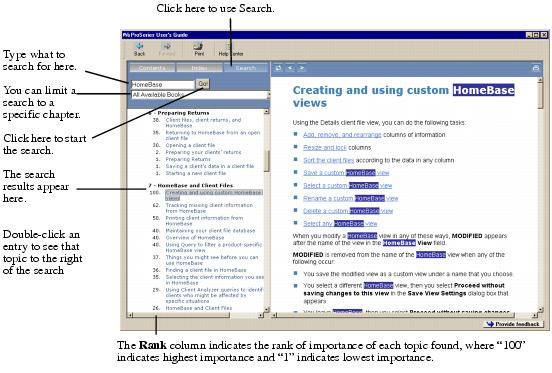 Using the ProSeries User’s Guide